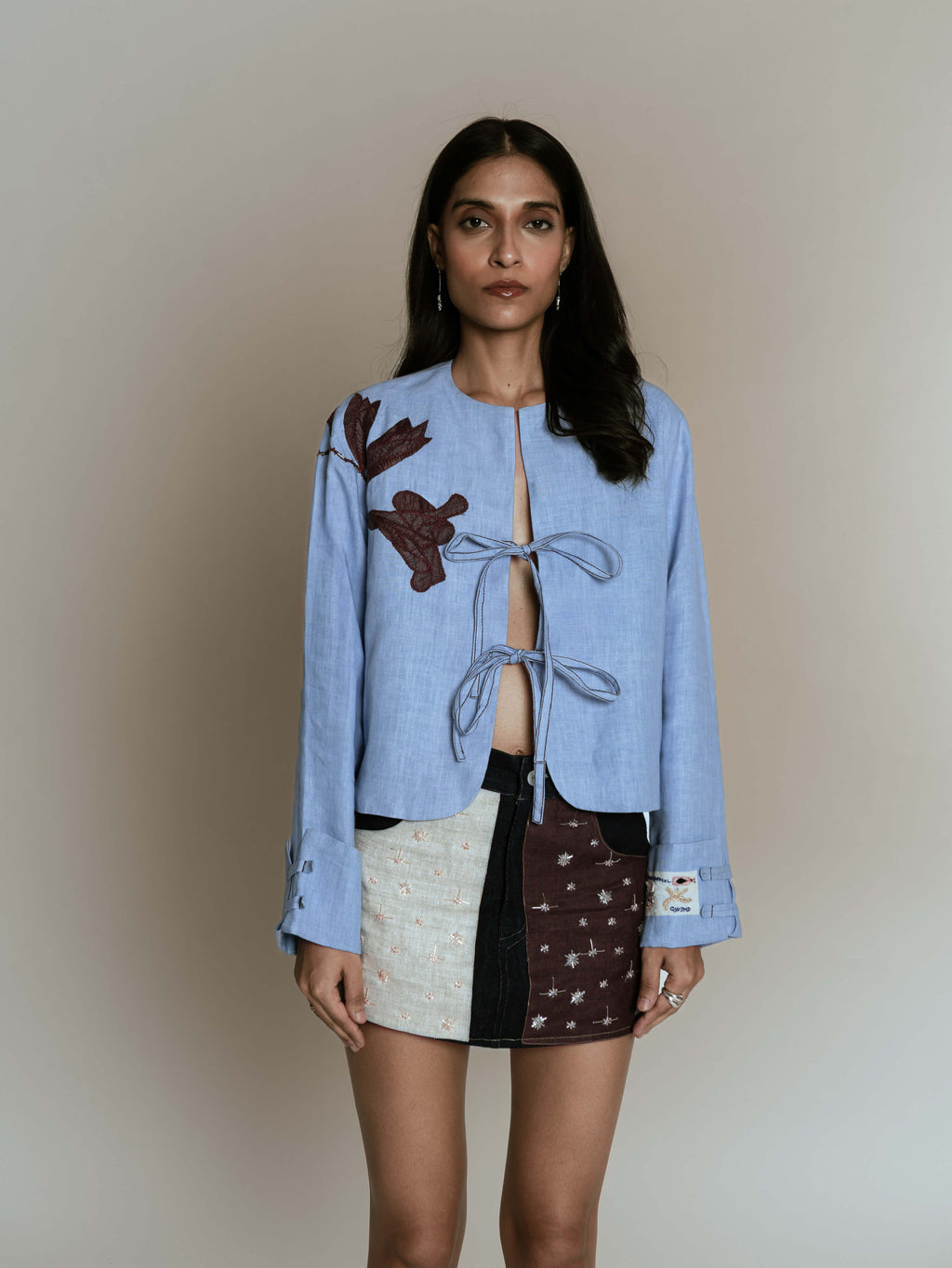Duet Denim Skirt
