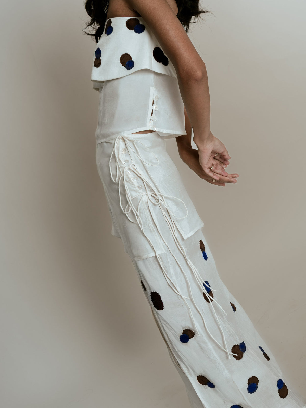 Silk Tie Skirt