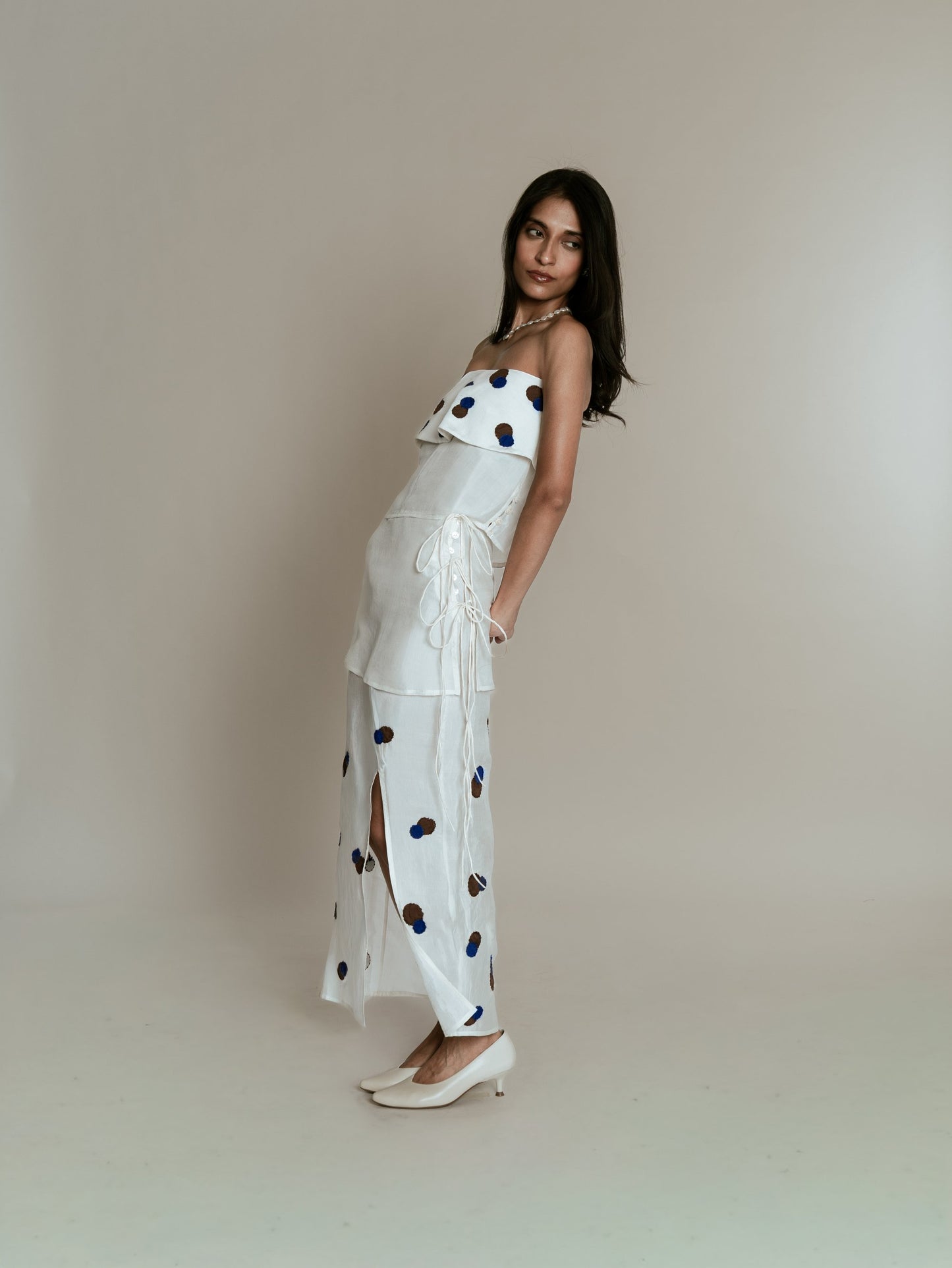 Silk Tie Skirt