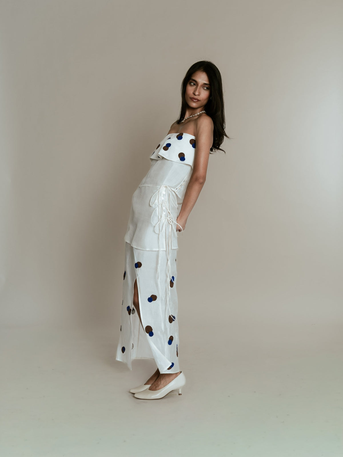 Silk Tie Skirt